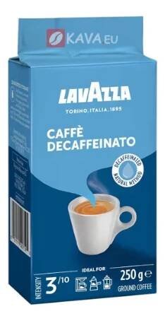 Lavazza Dek bezkofeinová mletá káva 250g