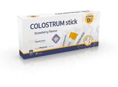 Colostrum stick jahoda - Pomoc pre zlepšenie imunitného systému - Fidelispharm