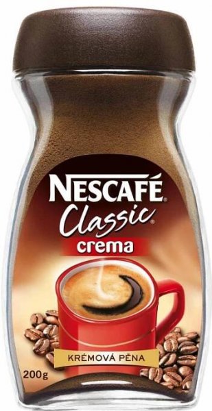 instantní káva Nescafé Classic Crema v akci