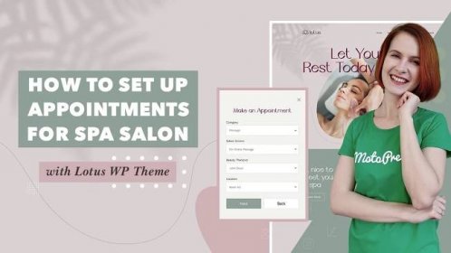 Spa Salon WordPress Theme for Appointment Booking