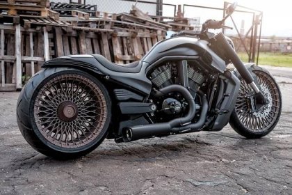 Custom на базе Harley-Davidson V-Rod от Box39