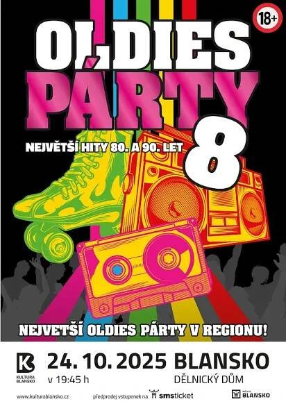 OLDIES PÁRTY 8, 24. 10. 2025