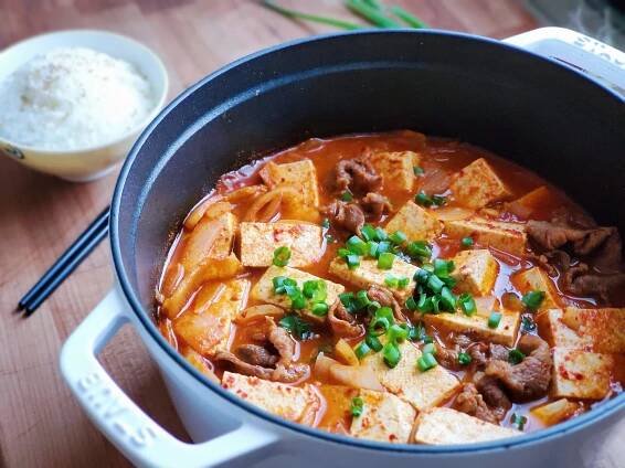 Soondubu Jjigae (Korean Soft Tofu Stew)