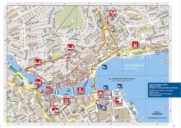 Lucerne walking tour for families