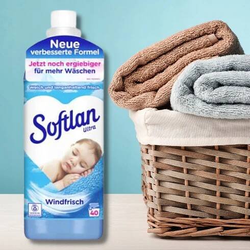 Softlan Ultra Windfrisch NĚMECKÝ TEKUTÁ AVIVÁŽ NA OBLEČENÍ KONCENTRÁT 1 L Kód výrobce 8718951514485