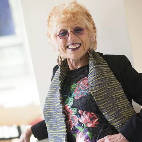 Judy Chicago Portrait Radcliffe Tr