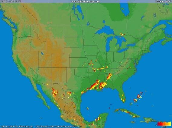 Maps | Oak Ridge, TN (Briarcliff) | Weather