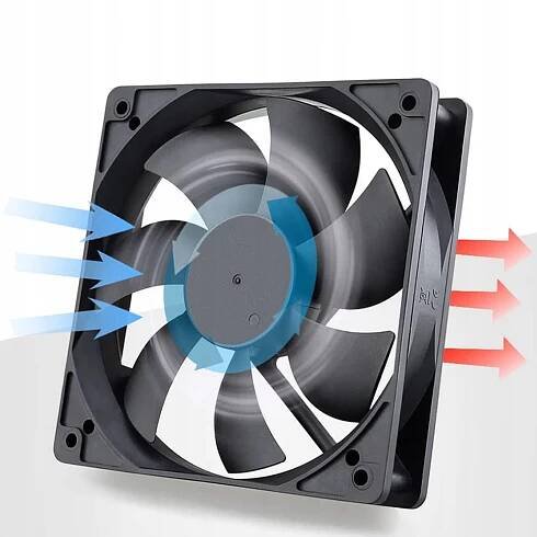 Ventilátor Bedee 120 x 120 mm Wentylator do Komputera - Allegro