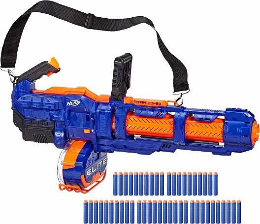 NERF Elite TITAN CS-50 s bubnovým zásobníkem - Capi-cap.cz