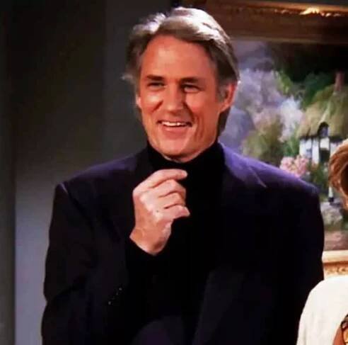 Matthew's dad John Bennett Perry appearing in Friends as Joshua's dad