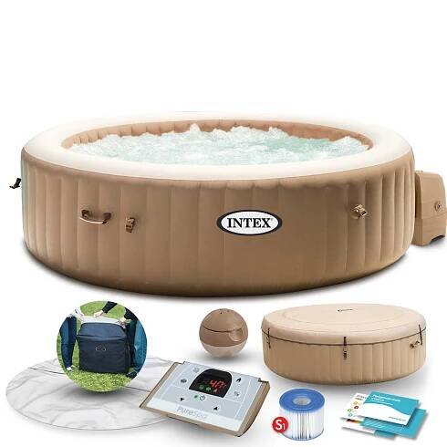 INTEX vířivka Purespa Bubble Massage, 216x71 cm, pro 6 osob 28428EX