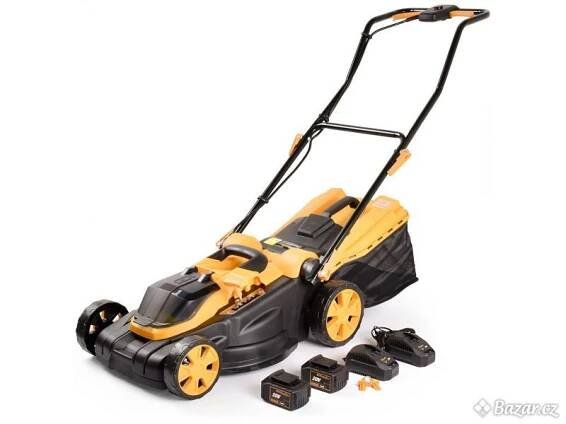 Sekačka AKU rotační Riwall Pro RALM 3820 set