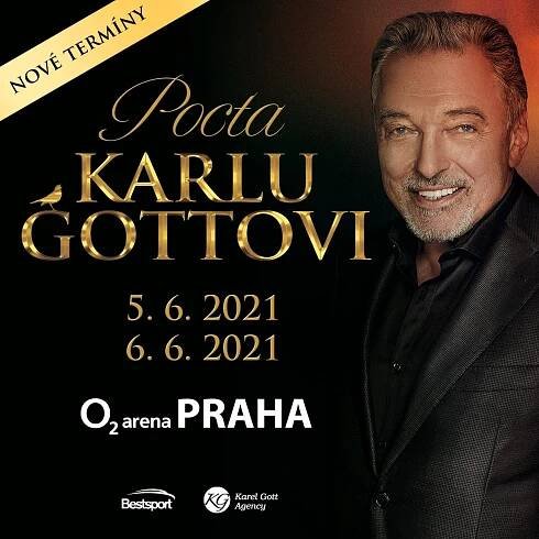 Koncerty Pocta Karlu Gottovi se posunují na červen 2021