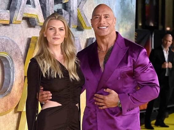 Ella Craig and Dwayne Johnson 'Black Adam' film premiere, Cineworld Leicester Square, London, UK - 18 Oct 2022