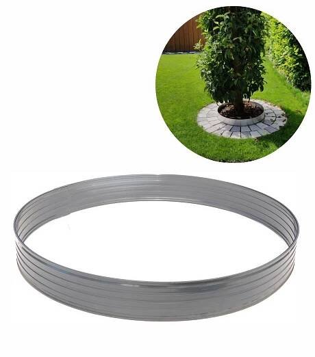 [Balenie] Krúžok na strom z hliníka Výška 100 mm Çar 1 m | green-split.com