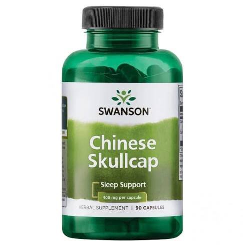 Swanson Full Spectrum Chinese Skullcap (Šišák bajkalský), 400mg, 90 kapslí