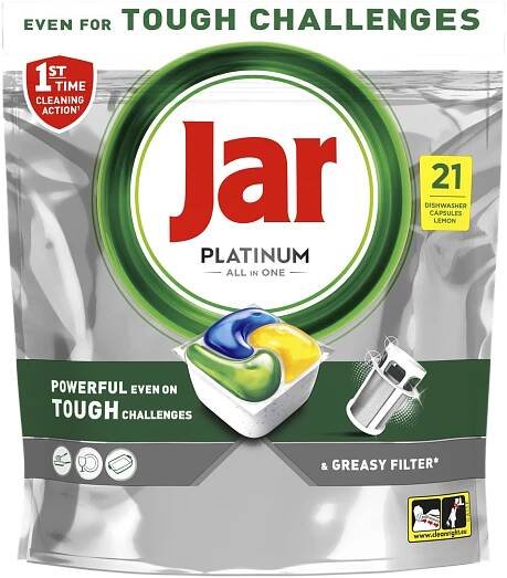 JAR Platinum tablety Mega Pack 126 ks (6x21) 549 Kč