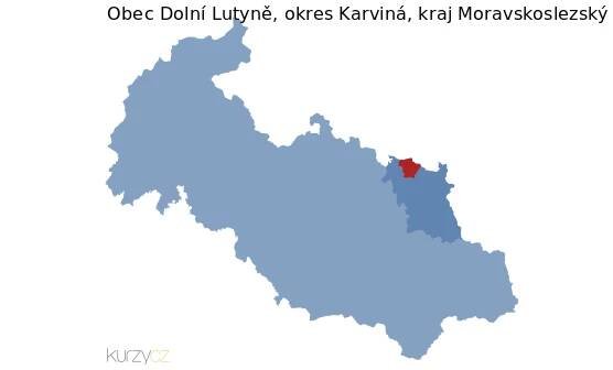 Dolní Lutyně v kraji Moravskoslezský