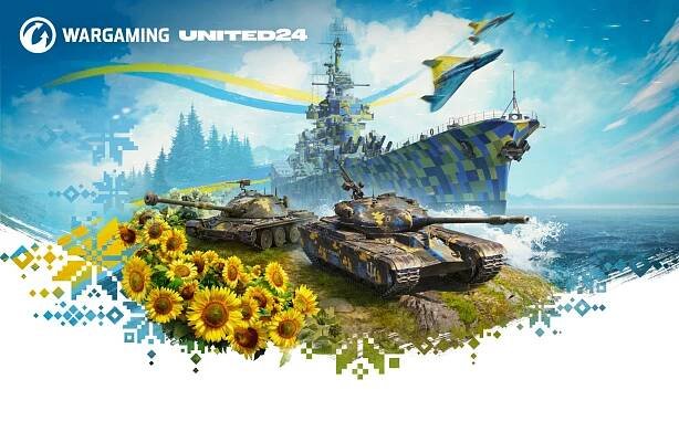 Wargaming United - rozjíždí velkou herní charitativní akci na pomoc Ukrajině - GAME PRESS