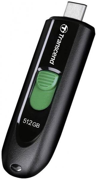 Transcend TS512GJF790C USB flash disk 512 GB černá TS512GJF790C USB 3.2 (Gen 1x1)