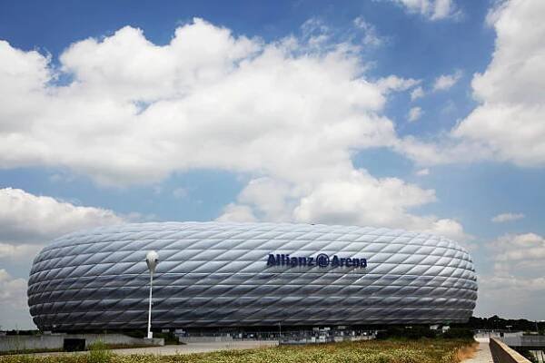 allianz arena - allianz arena - stock snímky, obrázky a fotky