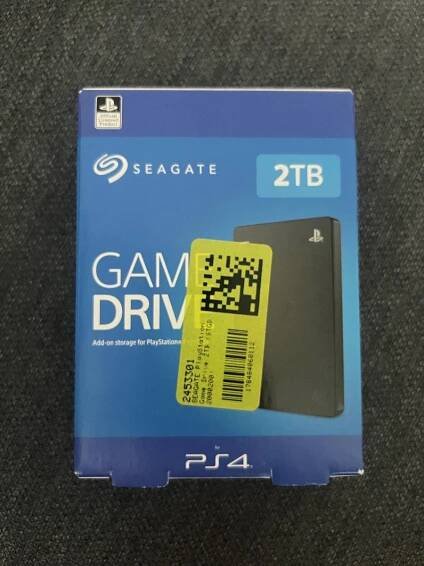 Externí disk, Seagate SSD na PS4, 2TB