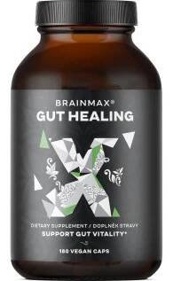 BrainMax Gut Healing, Střeva a trávení, 180 rostlinných kapslí