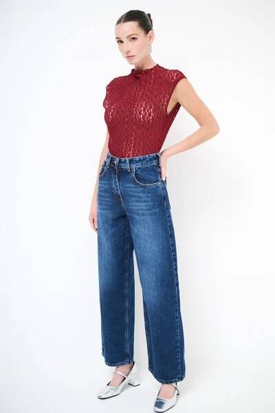 Cullotes d��ny s vysok�m pasem