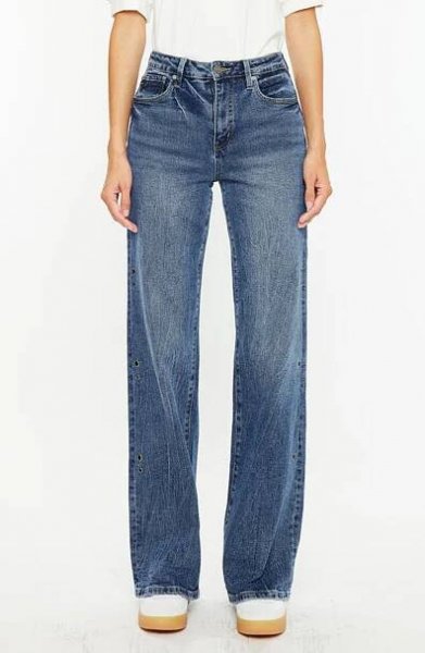 Hailey High Rise 90's Flare Jeans