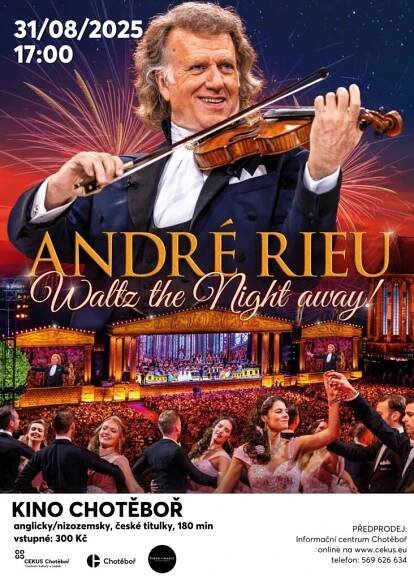 Maastrichtský koncert André Rieu 2025: Waltz the Night Away!