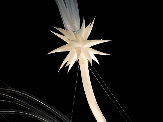 Otto Piene, More Sky, Sky Art Event, Neue Nationalgalerie, Berlin, ein Stern