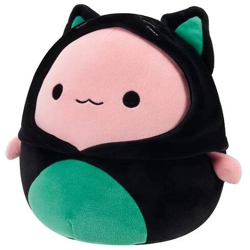 SQUISHMALLOWS Axolotl v kostýmu černé kočky - Archie - Pompo.cz - Hračky online