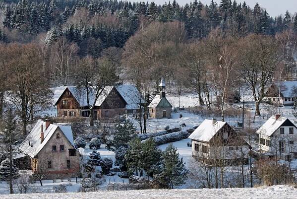Kaple v Rybníčku 01.2010. Foto jerha1952