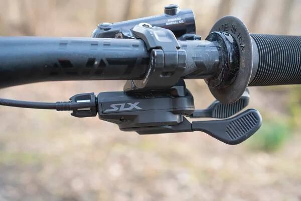 Shimano SLX mountain bike drivetrain shifter