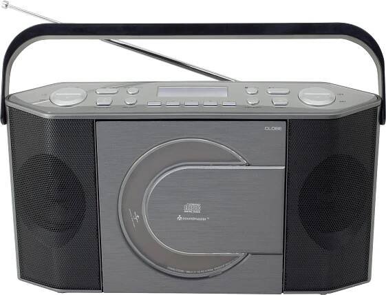 soundmaster RCD1770AN stolní rádio DAB+, FM CD, USB šedá