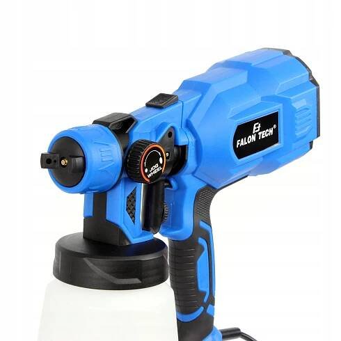 MALÍŘSKÁ PISTOLE NA MALOVÁNÍ STĚN 550W 1200 ML VELKÝ SET EAN (GTIN) 5907580177212