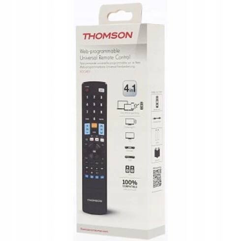 Thomson ROC4301 univerzální dálkový ovladač 4v1, webové nastavení (kabel) Značka Thomson