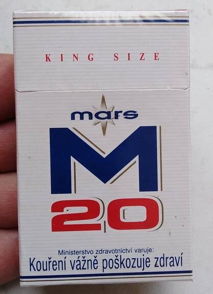 MARS M 20,cigarety sběratelské.  - Sběratelství