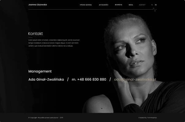 Joanna Liszowska - Works - FormImpress