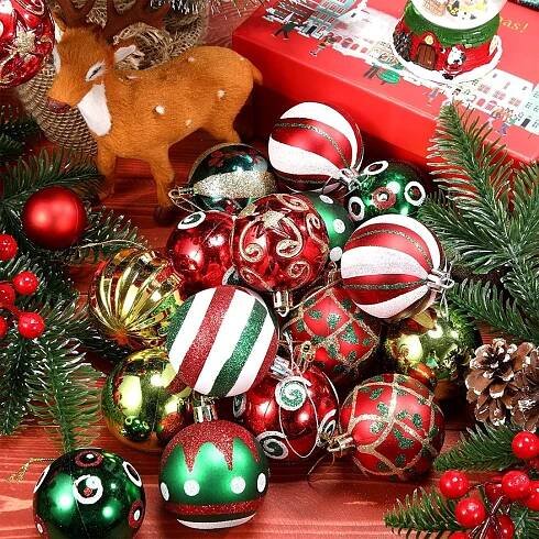 Vánoční dekorace Bdecoll boules de noel 30ks