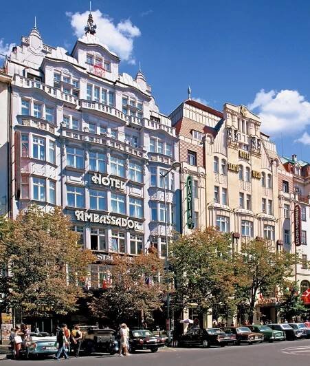 Hotel Ambassador - Zlatá Husa, Česká republika Praha a okolí - 1 770 Kč Invia
