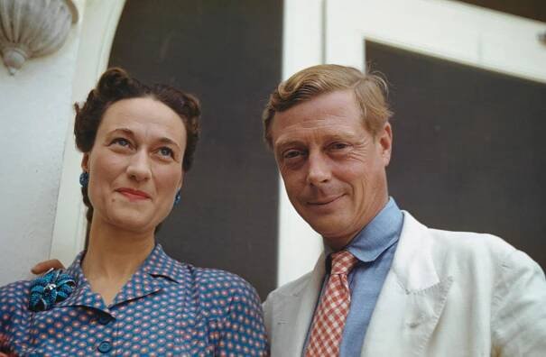 Wallis Simpsonová a princ Edward. (zdroj: Wikimedia/Michael Ochs Archives)