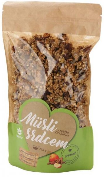 Topnatur Müsli srdcem Jablko&Skořice 350 g