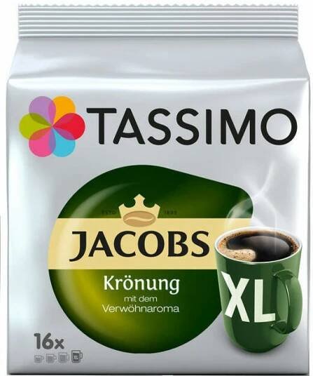 TASSIMO Jacobs Kronung XL 16 ks