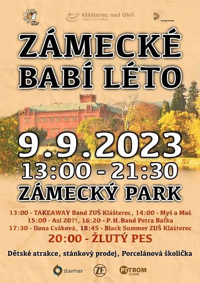 Zámecké babí léto v Klášterci nad Ohří