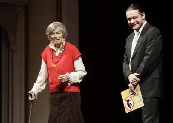 Luba Skořepová s Ladislavem Špinerem, foto Michal KLíma