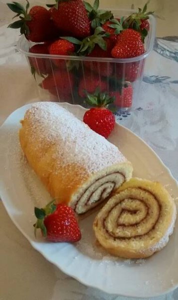 Strawberry Jelly Roll