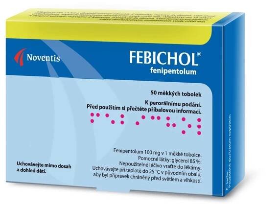 Febichol 50 měkkých tobolek