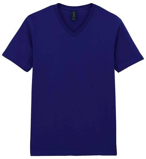 Unisex bavlněné tričko do V SOFTSTYLE –