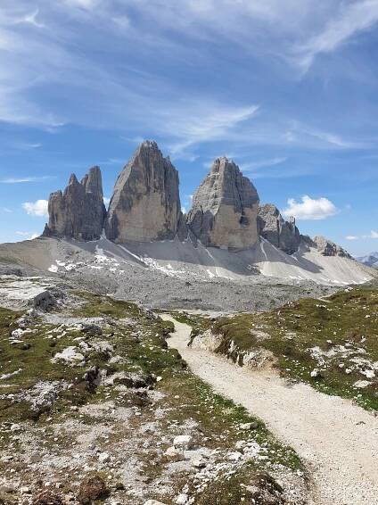Tre Cime/Drei Zinnen - symbol Dolomit - Alpyprovšechny.cz